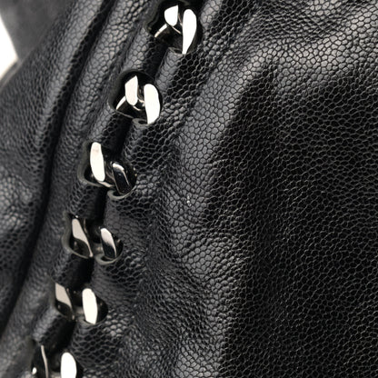 Chanel Glazed Caviar East West Modern Chain Tote Black 16 of 16