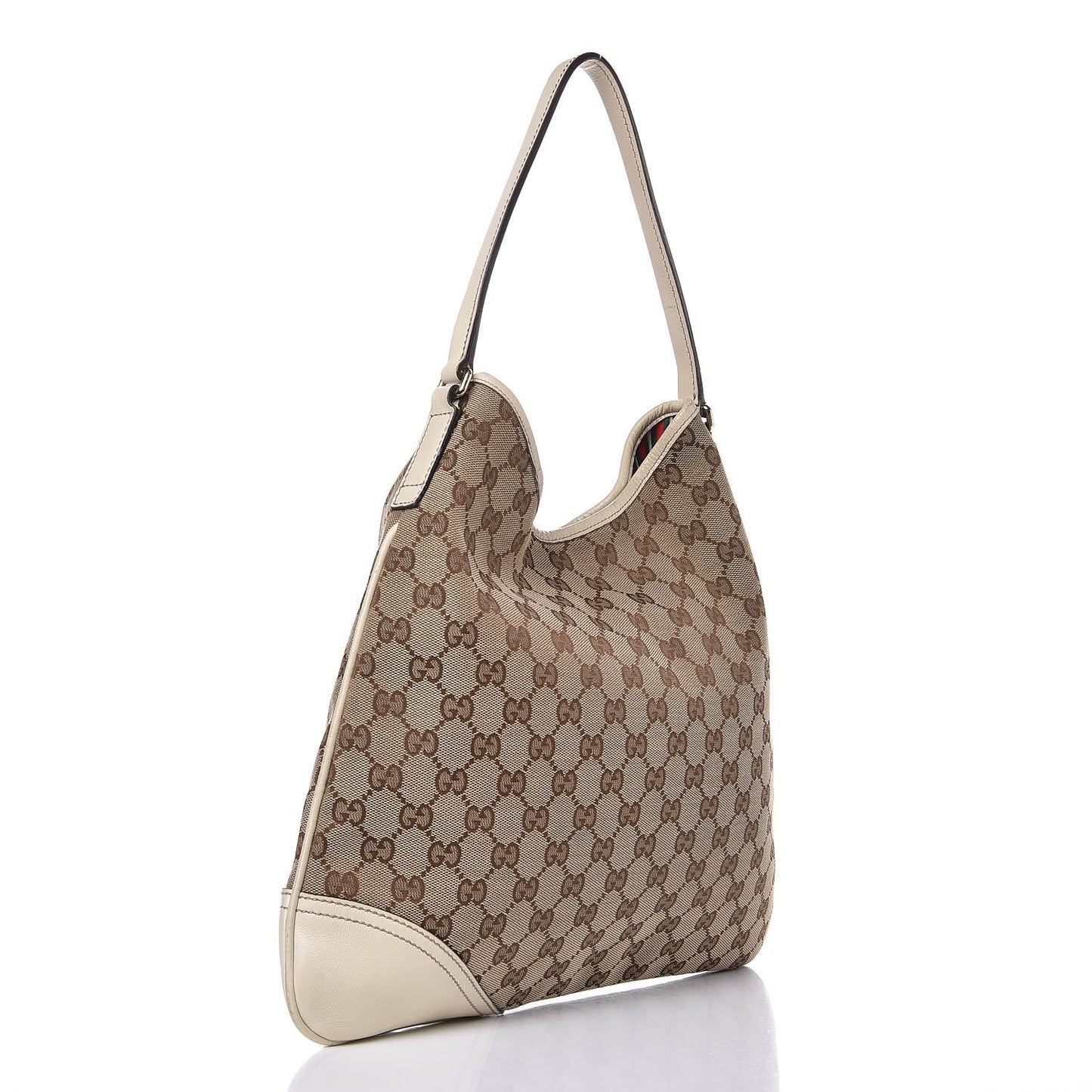 Monogram Medium New Britt Hobo Off White