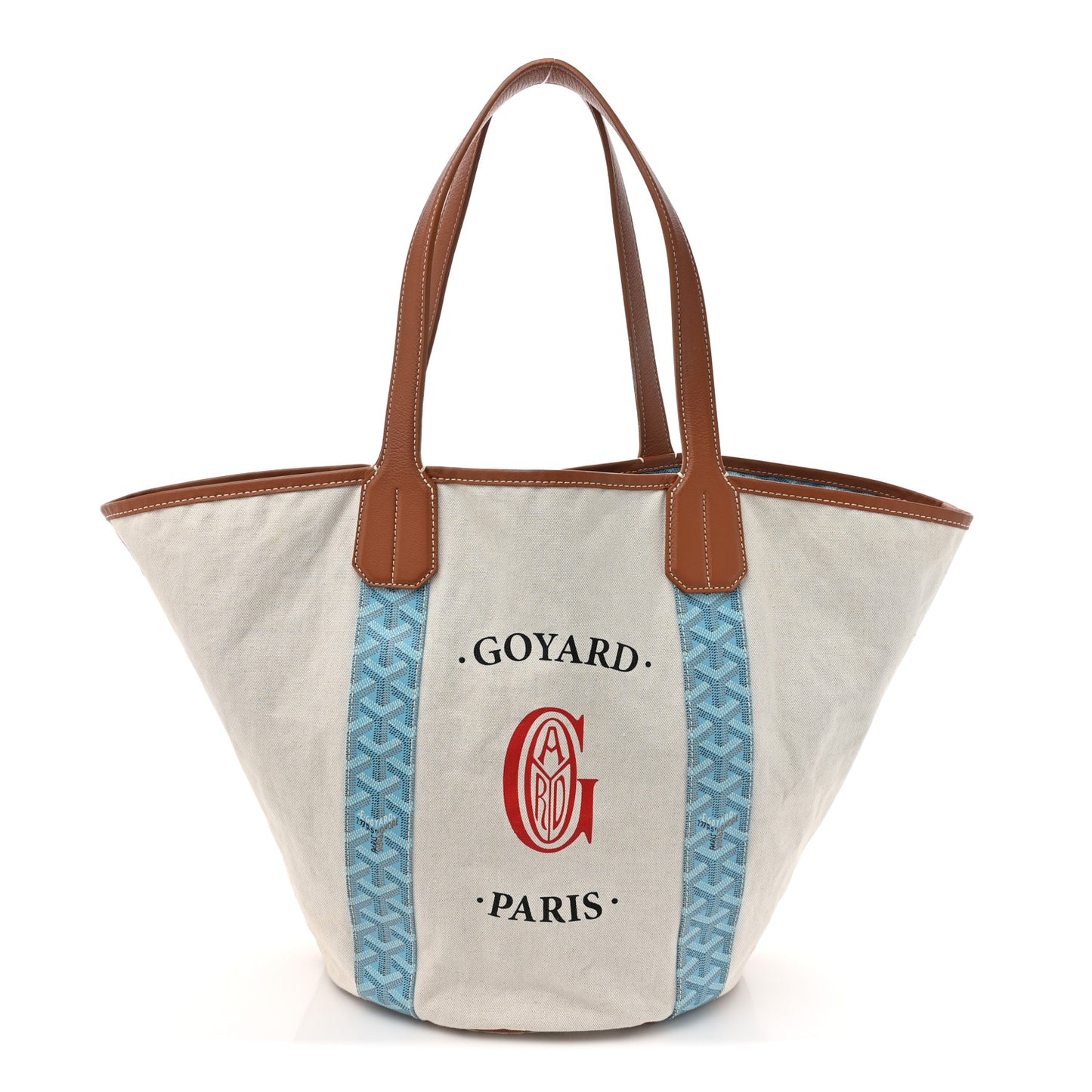 Goyardine Reversible Belharra Light Blue
