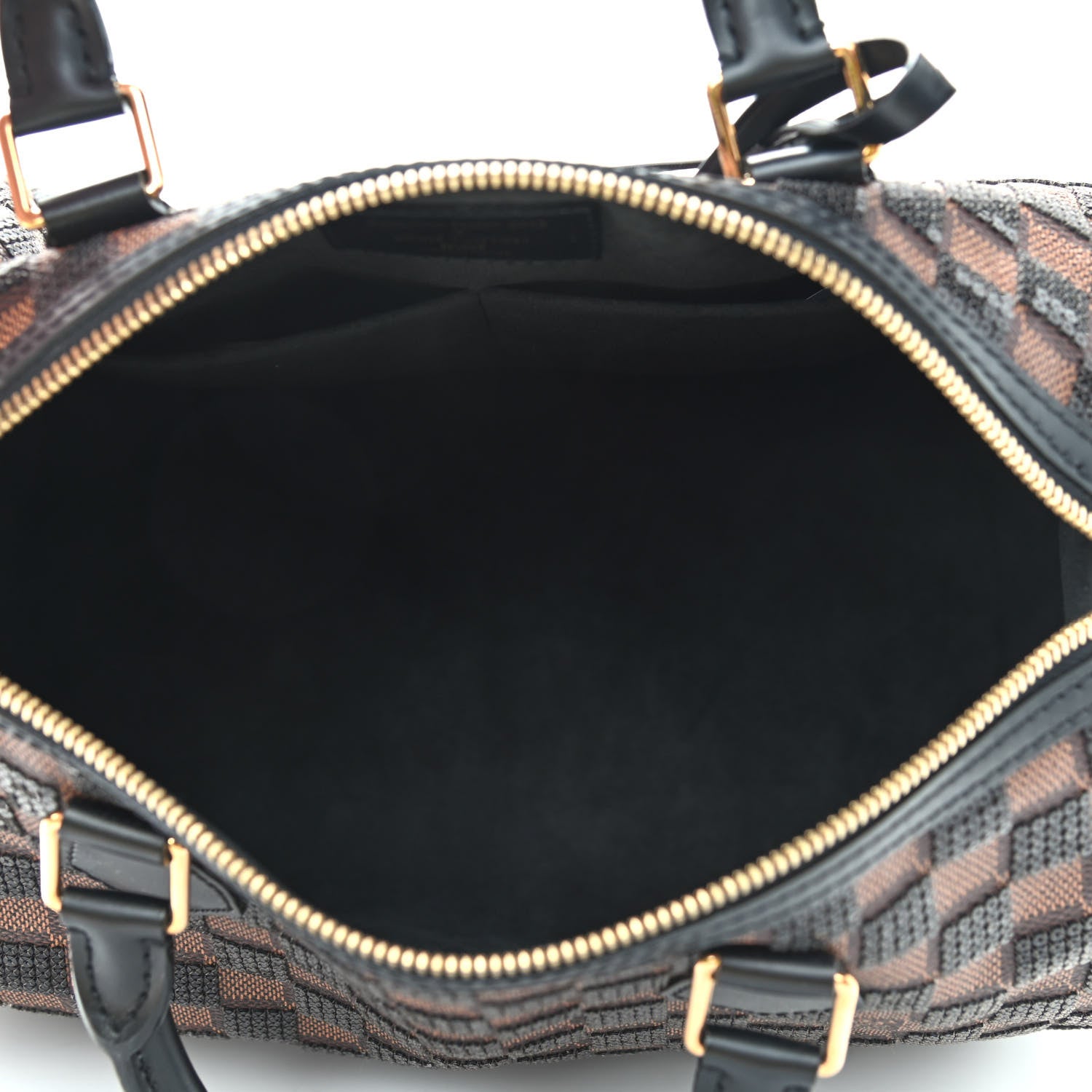 Louis Vuitton Damier Paillettes Speedy 30 Black 5 of 9