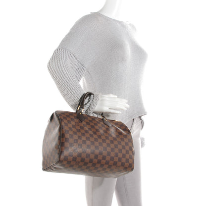 Louis Vuitton Damier Ebene Speedy 30 2 of 7