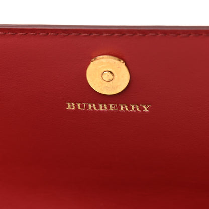 Burberry Vintage Check Henley Wallet On Chain Crimson 7 of 10