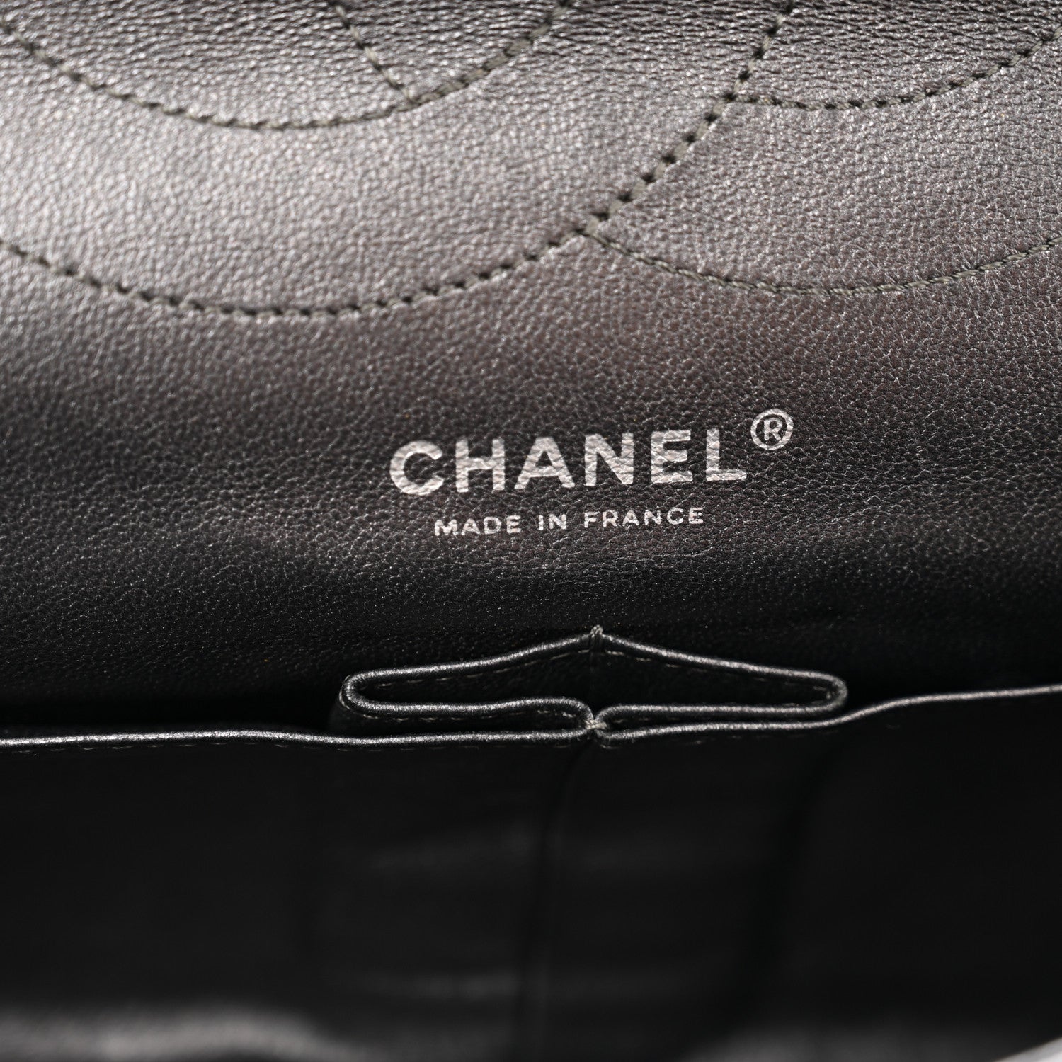 Chanel Metallic Aged Calfskin Quilted 2.55 Reissue 227 Flap Black 5 of 12