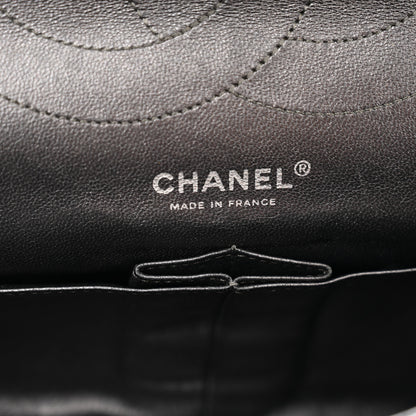 Chanel Metallic Aged Calfskin Quilted 2.55 Reissue 227 Flap Black 5 of 12