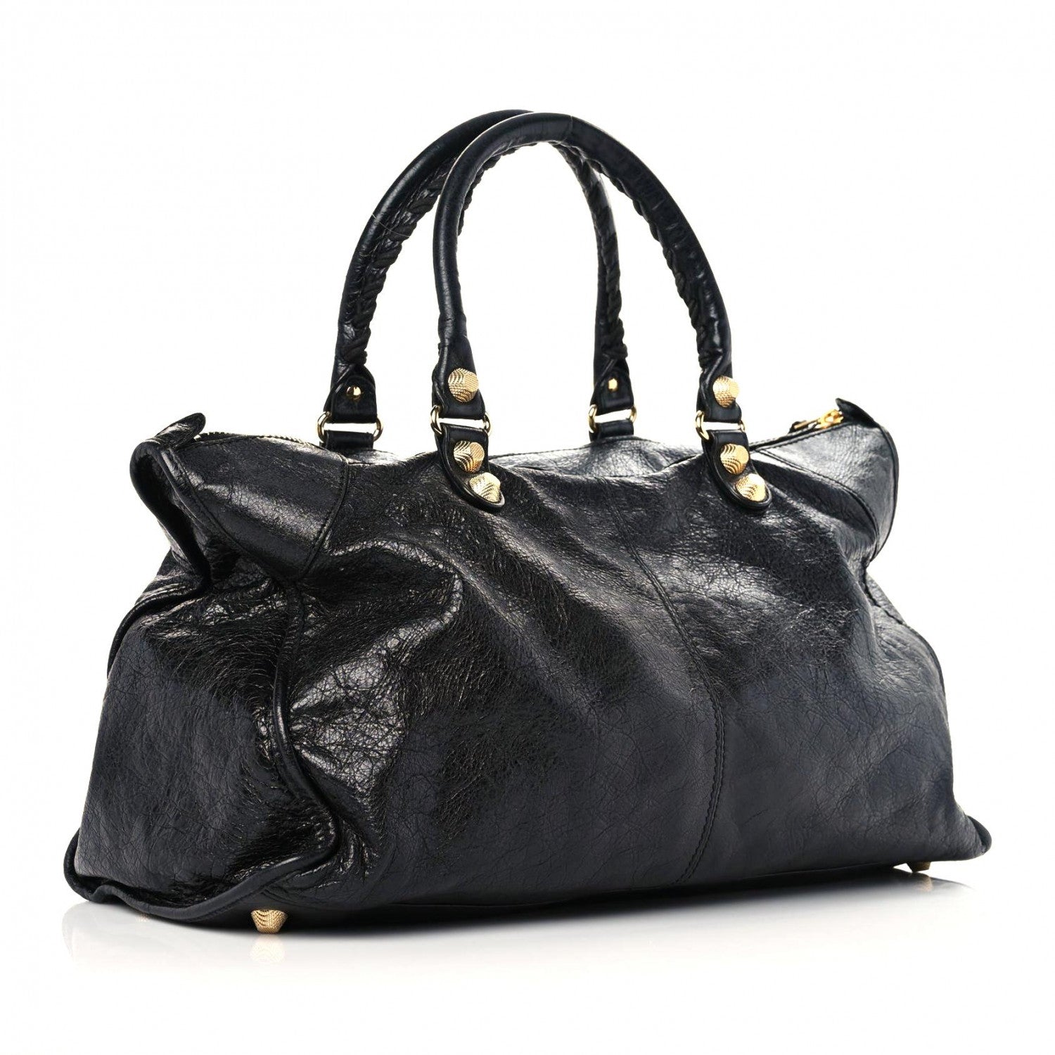 Balenciaga Agneau Giant 12 Gold Hardware Work Black 2 of 15