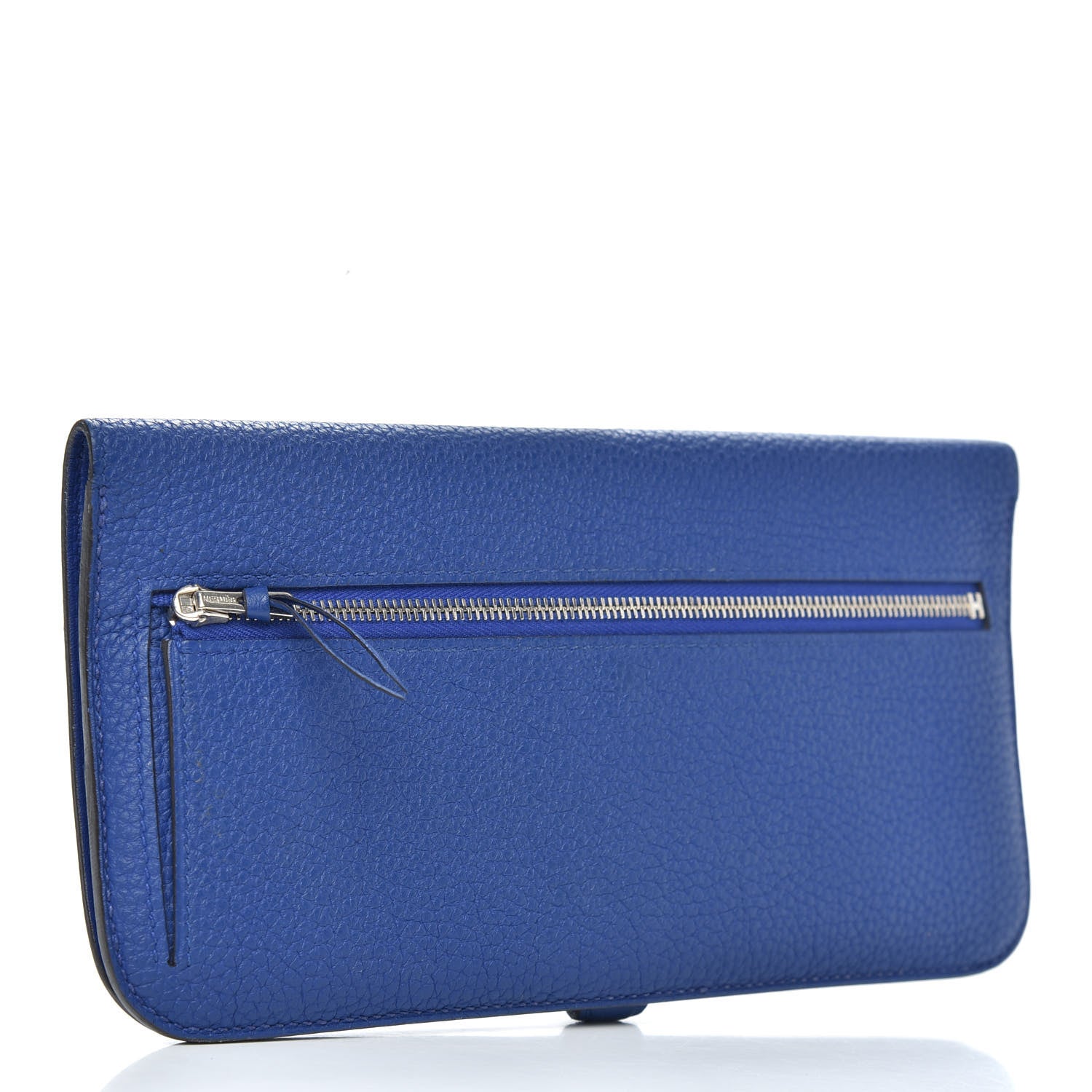 Hermes Togo Dogon Recto Verso Wallet Bleu Electrique 3 of 8