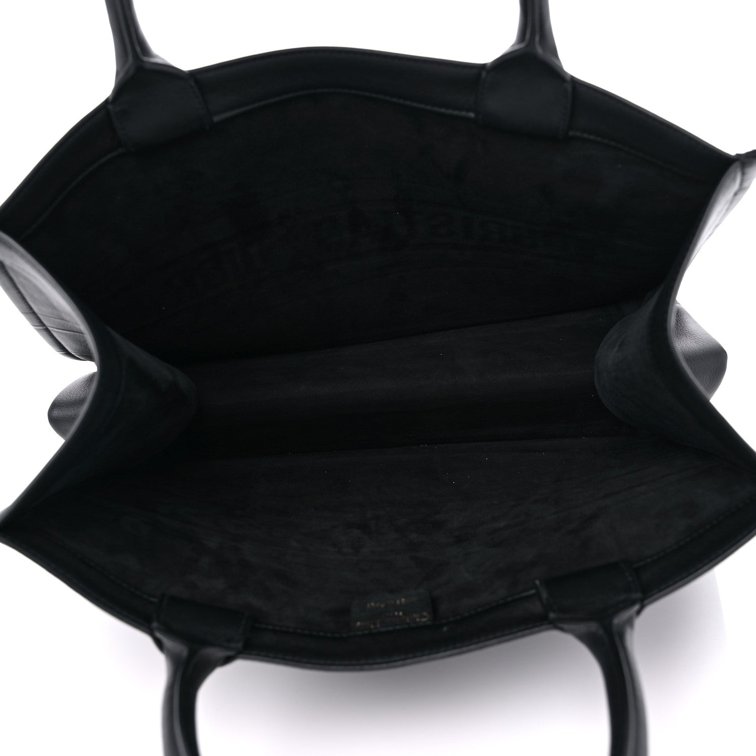 Christian Dior Calfskin Embossed Medium Book Tote Black 5 of 11