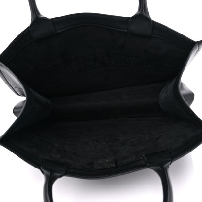 Christian Dior Calfskin Embossed Medium Book Tote Black 5 of 11
