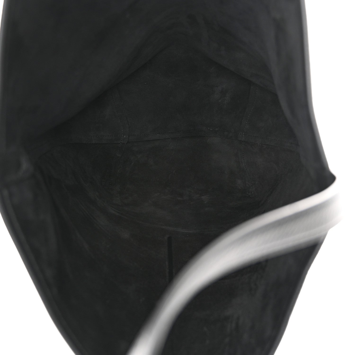 The Row Grained Calfskin Large N/S Park Tote Black 5 of 11