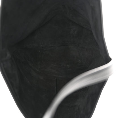 The Row Grained Calfskin Large N/S Park Tote Black 5 of 11