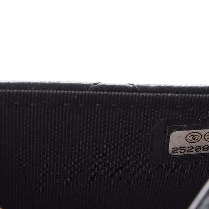 Chanel Lambskin Quilted Wallet On Chain WOC Black 8 of 9