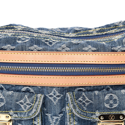 Louis Vuitton Monogram Denim Baggy PM Blue 13 of 13