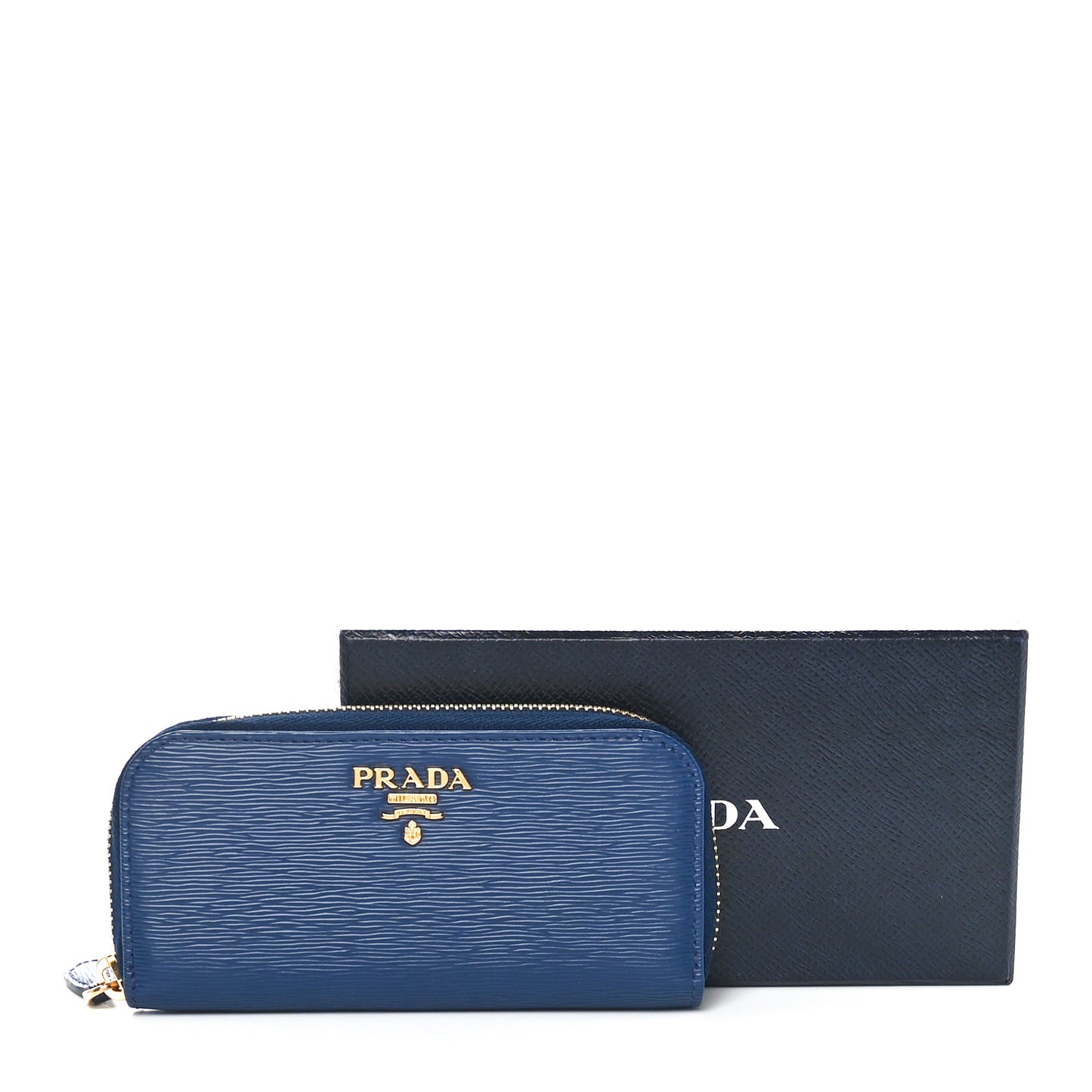 Vitello Move Zip Around Key Holder Bleutte