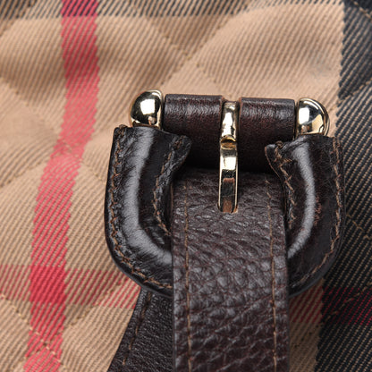 Burberry House Check Quilted Tote Brown 21 of 23