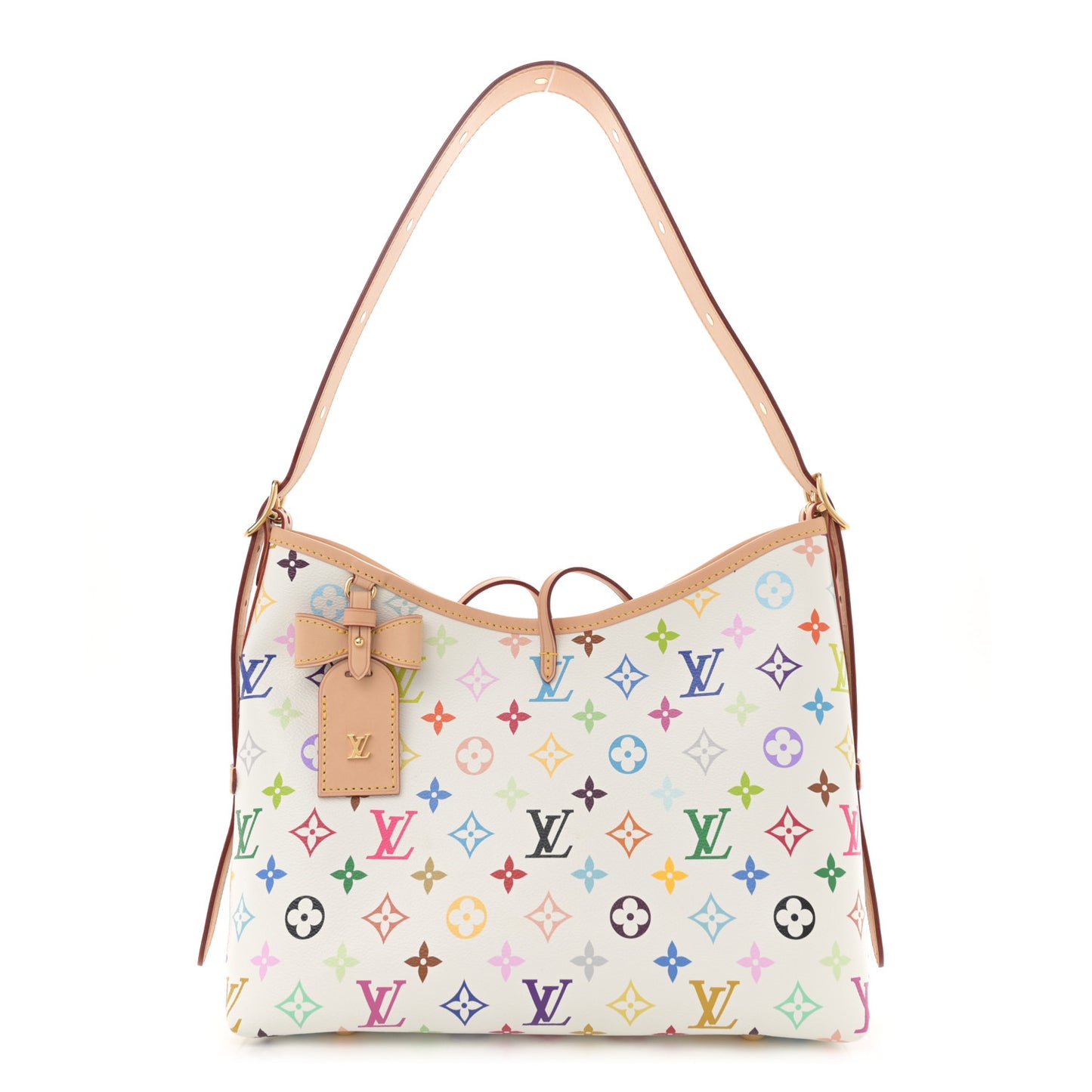 LV X TM Monogram Multicolor CarryAll PM White