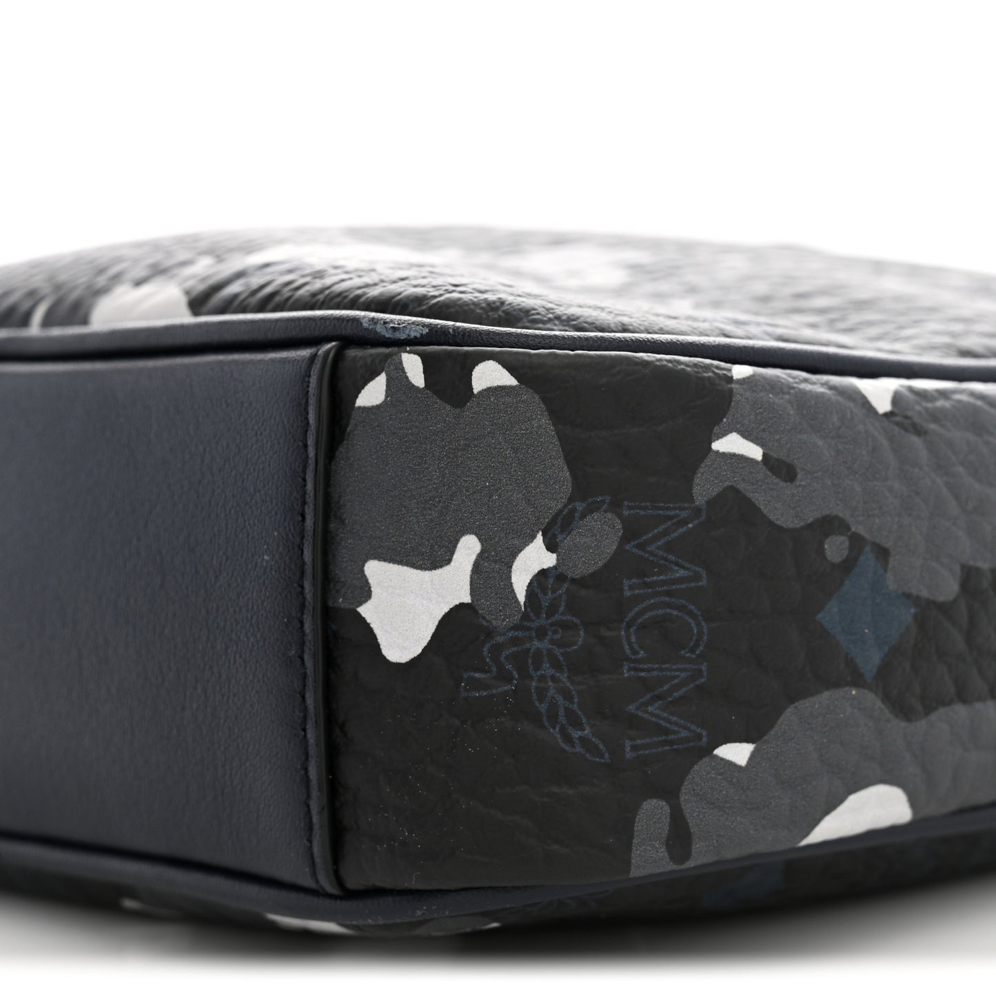 Visetos Camouflage Crossbody Bag Black Blue