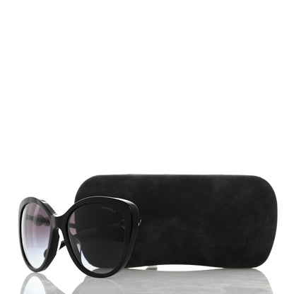 Chanel Acetate Pearl Polarized Winter Butterfly Sunglasses 5338-H-A Black 8 of 8