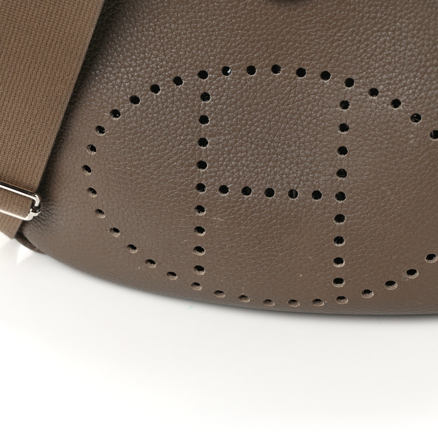 Hermes Taurillon Clemence Evelyne III PM Etoupe 7 of 12