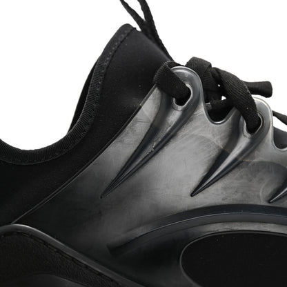 Christian Dior Neoprene Rubber Womens D-Connect Sneakers 38 Black 10 of 12