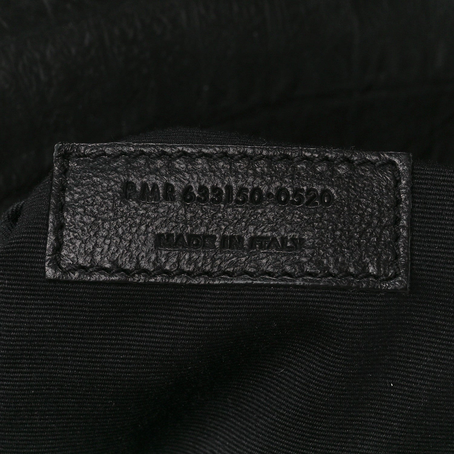 Saint Laurent Nubuck Crocodile Embossed Monogram Medium Niki Chain Satchel Black 8 of 13