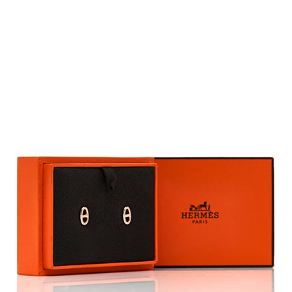 Hermes 18K Rose Gold TPM Farandole Stud Earrings 6 of 6