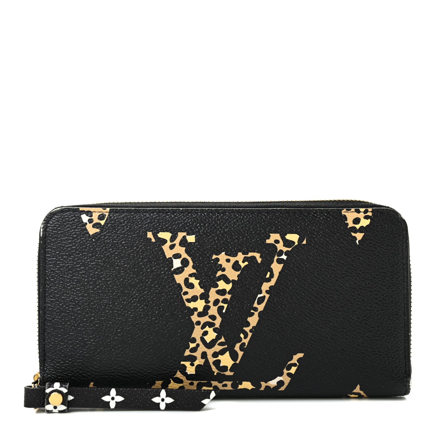 Louis Vuitton Monogram Giant Jungle Zippy Wallet Black 1 of 7