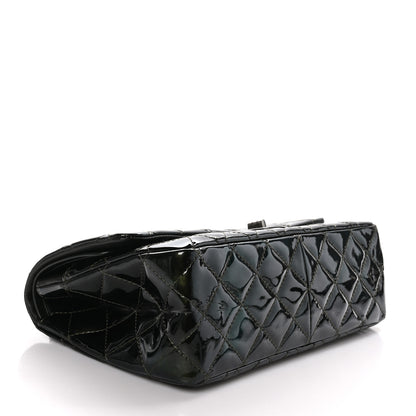 Chanel Patent Quilted 2.55 Reissue 227 Flap Dark Green 4 of 10