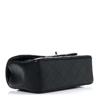 Chanel Lambskin Quilted Mini Rectangular Flap Black 4 of 11