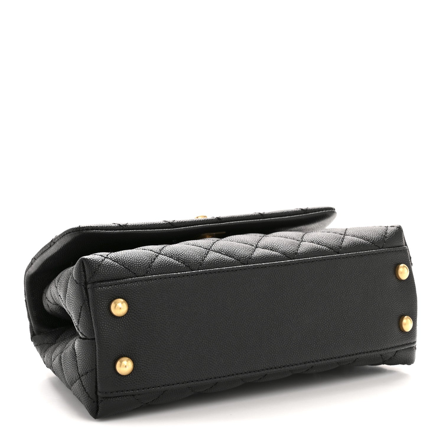 Chanel Caviar Quilted Mini Coco Handle Flap Black 4 of 12