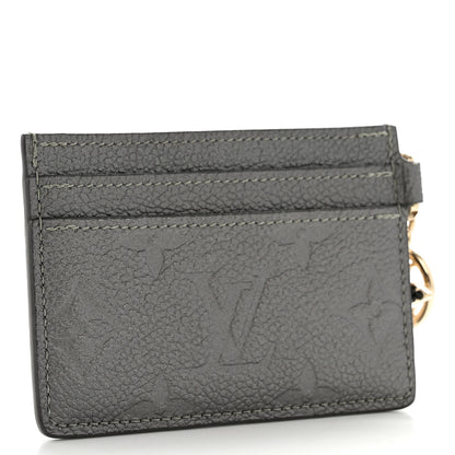Louis Vuitton Empreinte Monogram LV Charms Card Holder Gunmetal 3 of 7