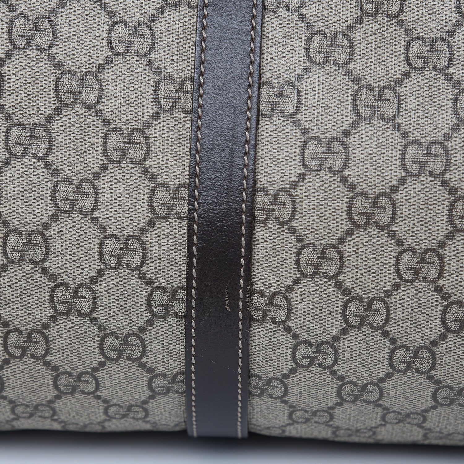 Gucci GG Plus Monogram Medium Carry On Duffle Bag Brown 15 of 21