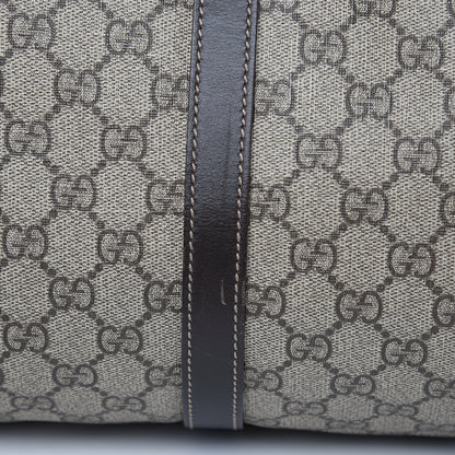 Gucci GG Plus Monogram Medium Carry On Duffle Bag Brown 15 of 21