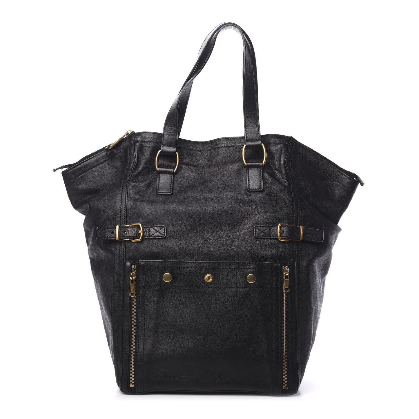 Calfskin XL Downtown Tote Black