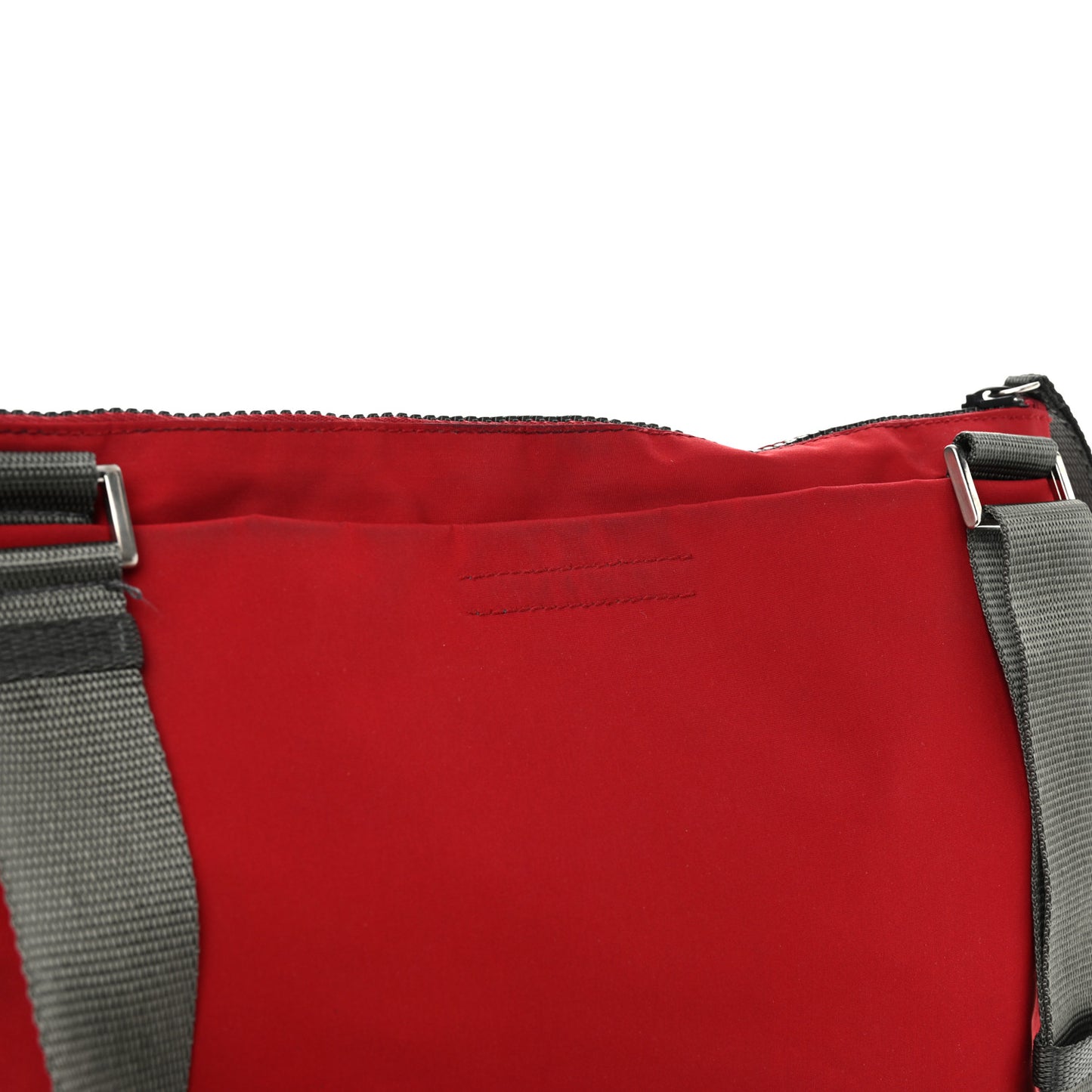 Nylon Vela Sport Messenger Bag Scarlatto