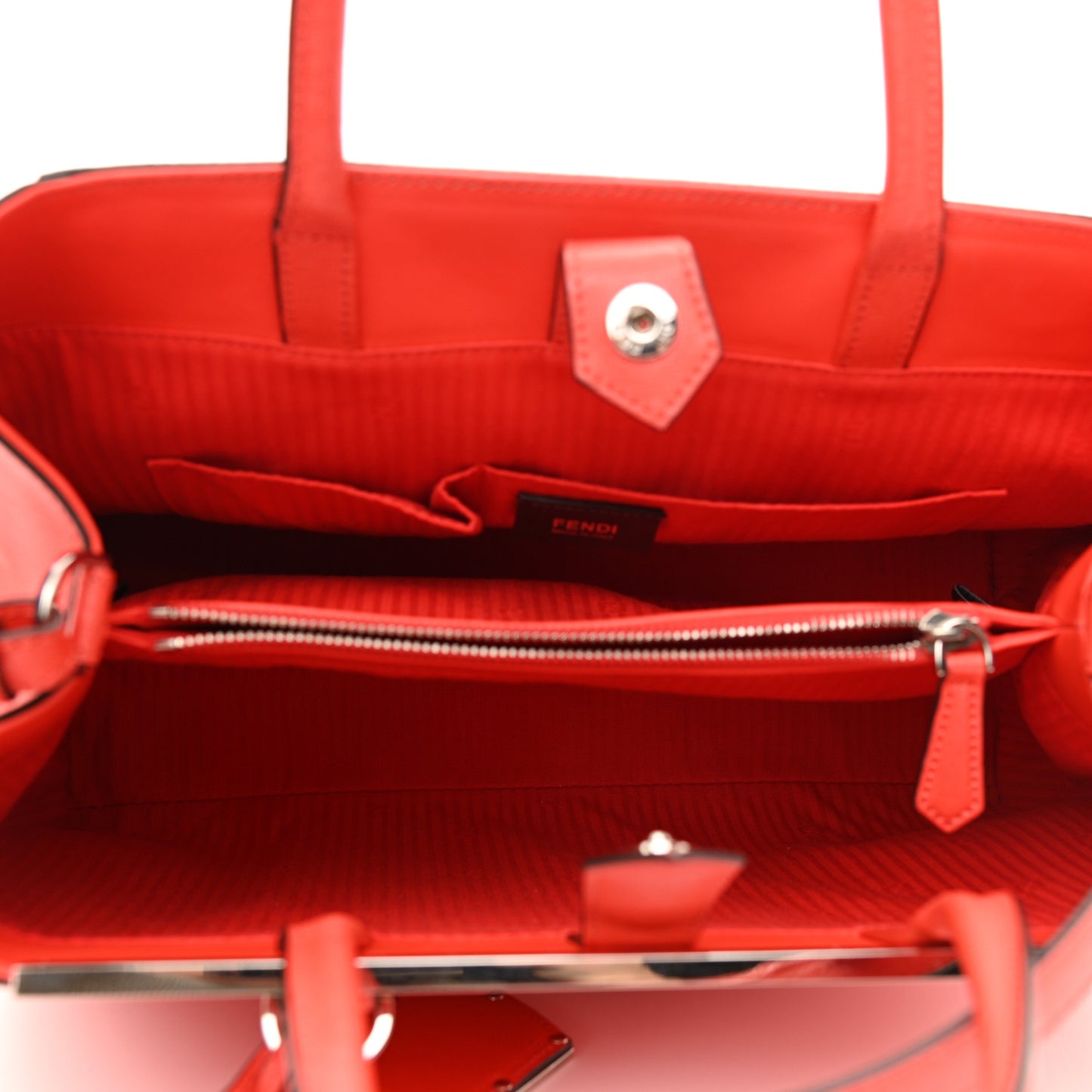 Vitello Elite Regular 2Jours Tote Papavero