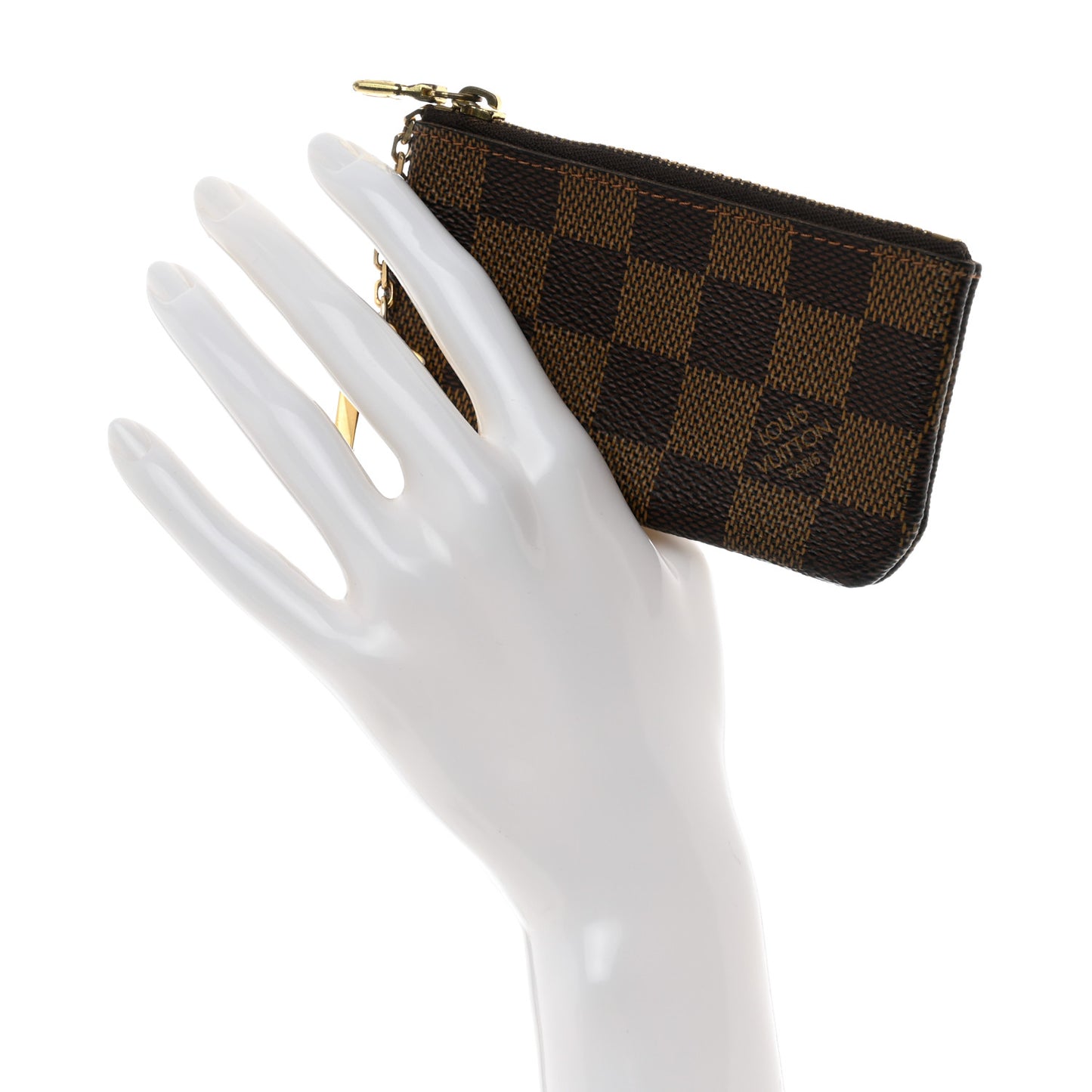 LOUIS VUITTON Damier Ebene Key Pouch