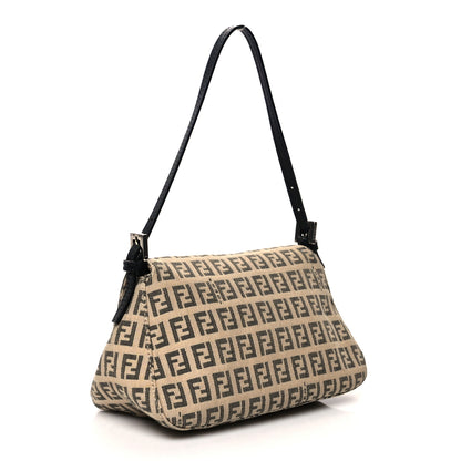 Fendi Zucchino Mini Mama Baguette Beige 3 of 10