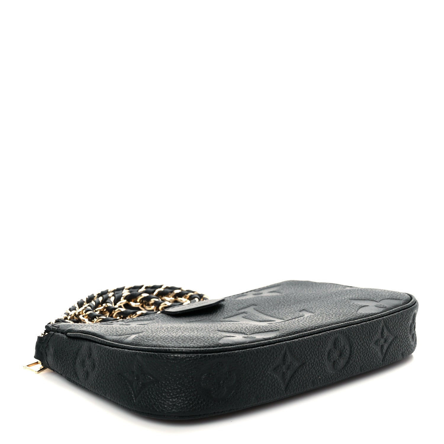 Louis Vuitton Empreinte Monogram Giant Multi Pochette Accessories Mini Pochette Black 4 of 9