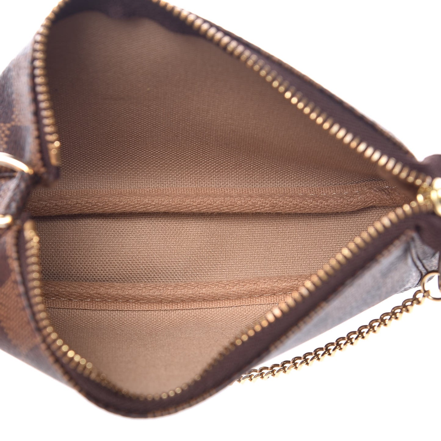 Damier Ebene Trunks and Locks Mini Pochette Accessories