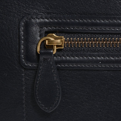 Celine Palmelato Leather Mini Luggage Black 6 of 10