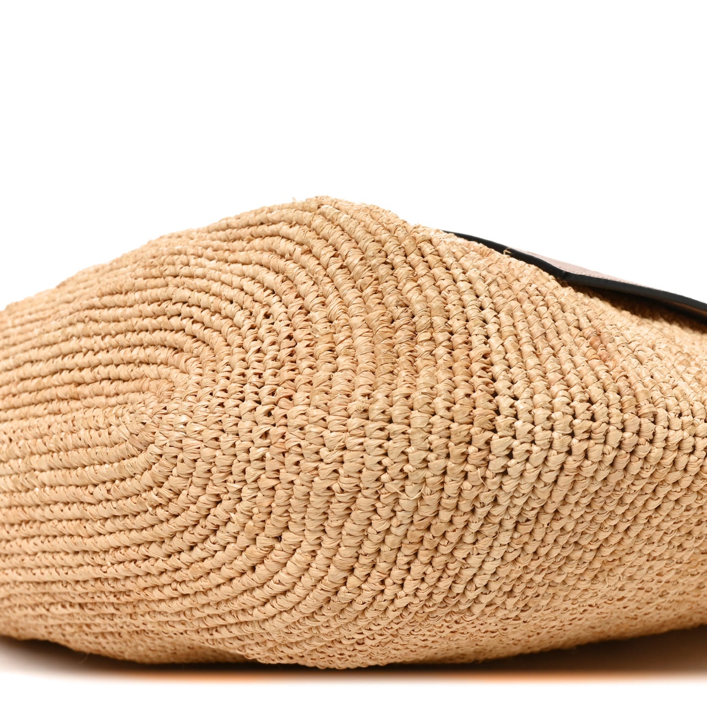 Raffia Paula's Ibiza Slit Tote Bag Natural Tan