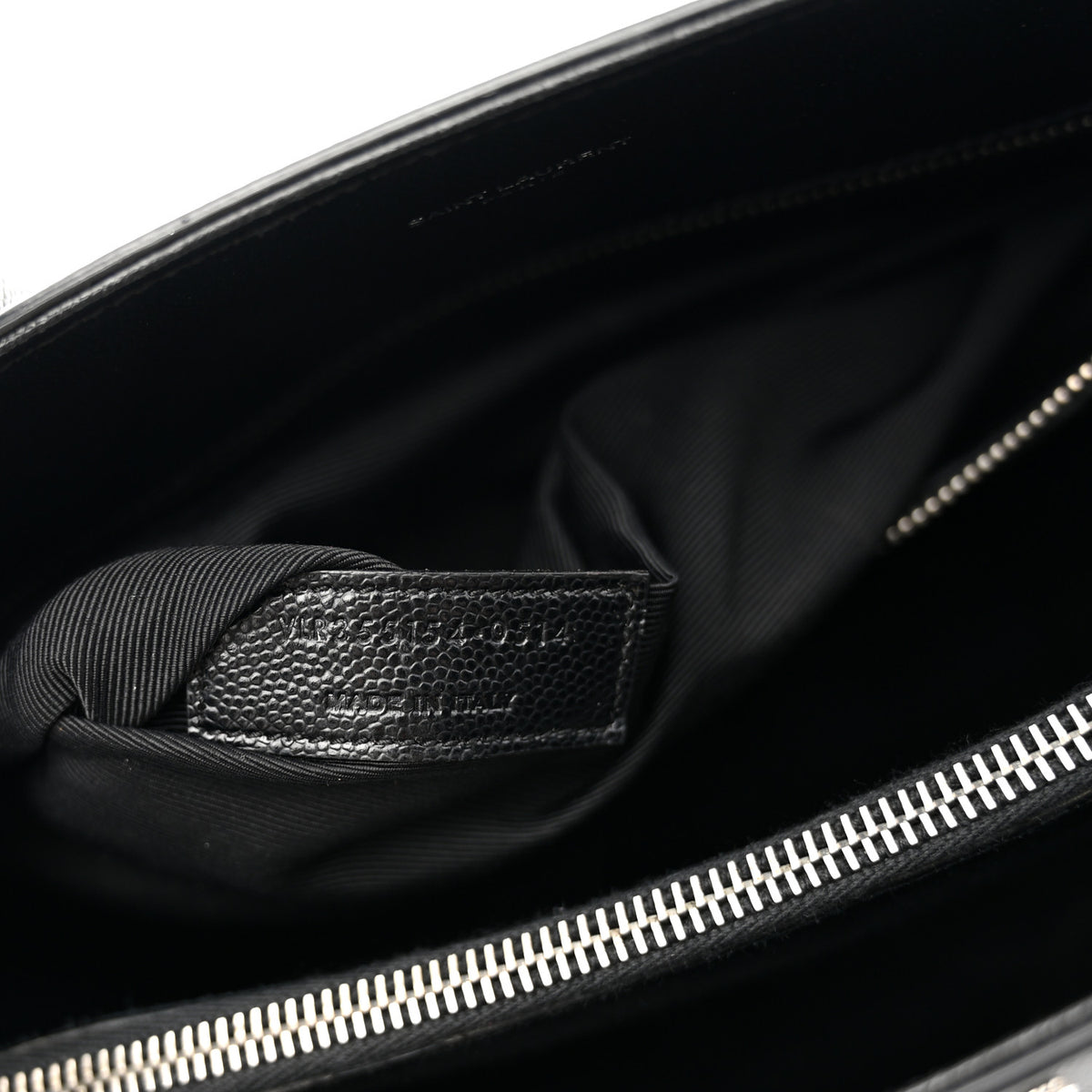 Saint Laurent Grain De Poudre Studded Small Sac De Jour Black 7 of 10