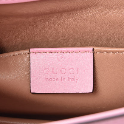 Gucci Nappa Pearl Studded Mini Queen Margaret Broadway Shoulder Bag Sugar Pink 6 of 10