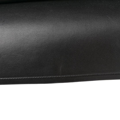 Chanel Lambskin Quilted Jumbo Double Flap Black 13 of 15