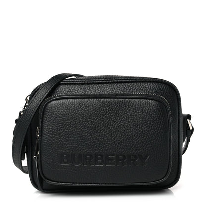 Burberry Grained Calfskin Small Camera Bag Black 1 of 8