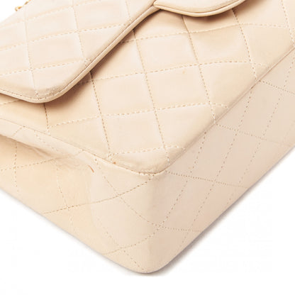 Chanel Lambskin Quilted Small Double Flap Beige 5 of 9