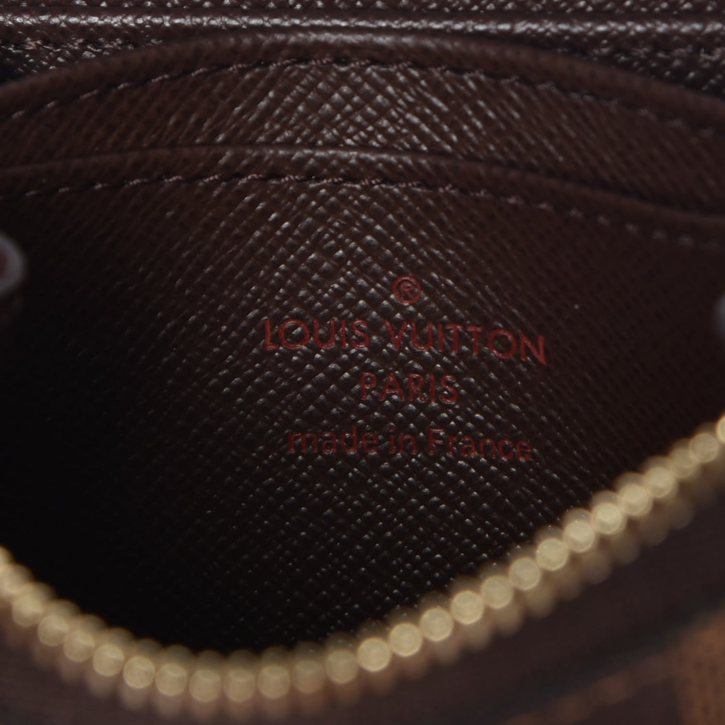Damier Ebene Zippy Coin Purse