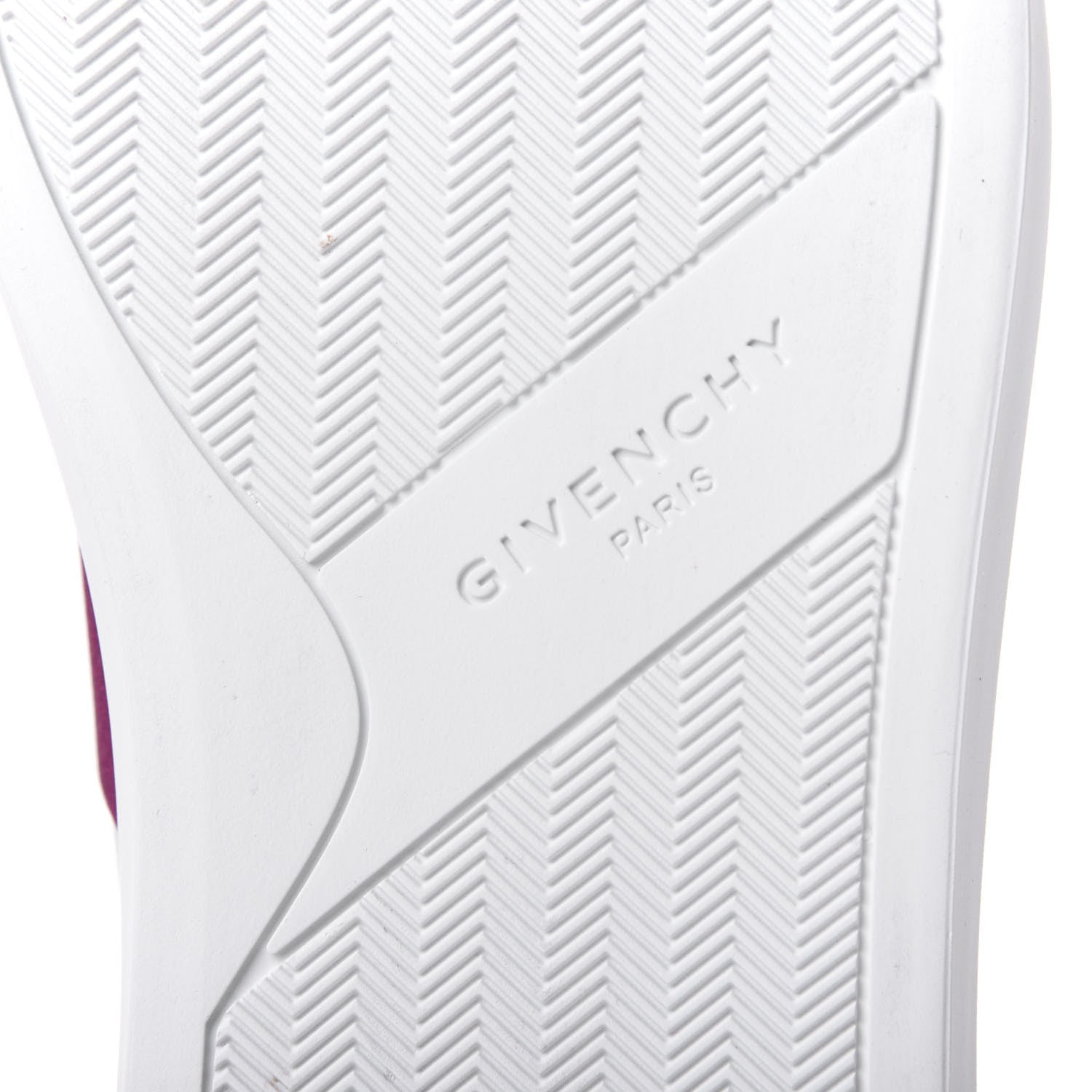 Givenchy Calfskin Band Logo Womens Urban Street Sneakers 39 Orchid Purple 8 of 11