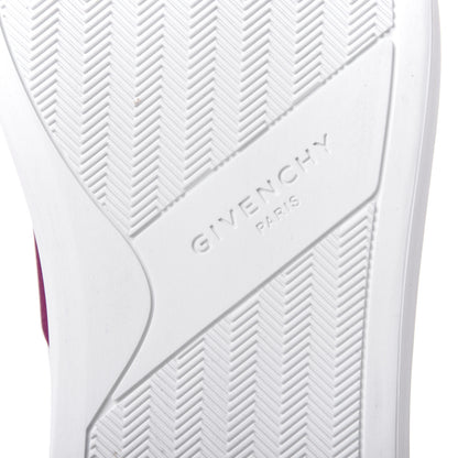 Givenchy Calfskin Band Logo Womens Urban Street Sneakers 39 Orchid Purple 8 of 11