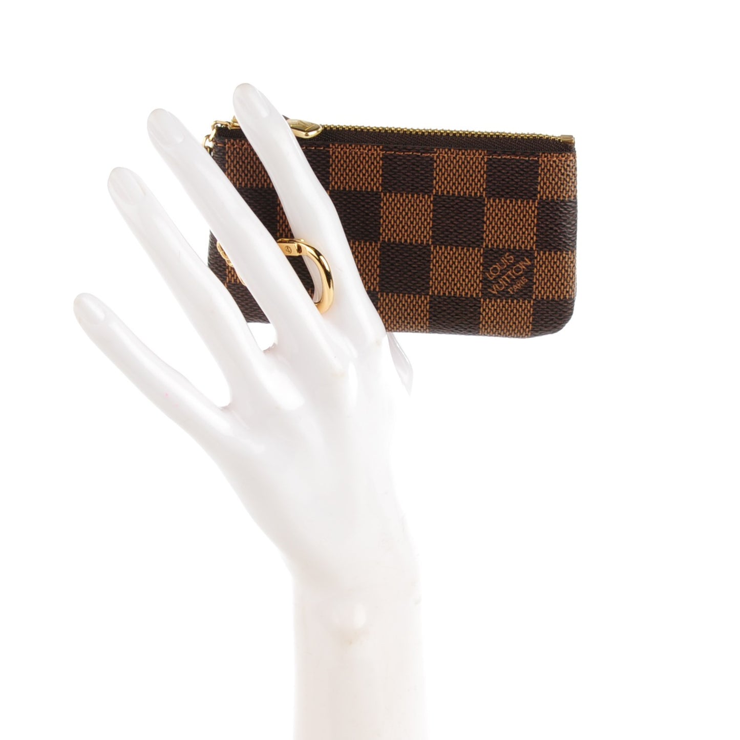Damier Ebene Key Pouch